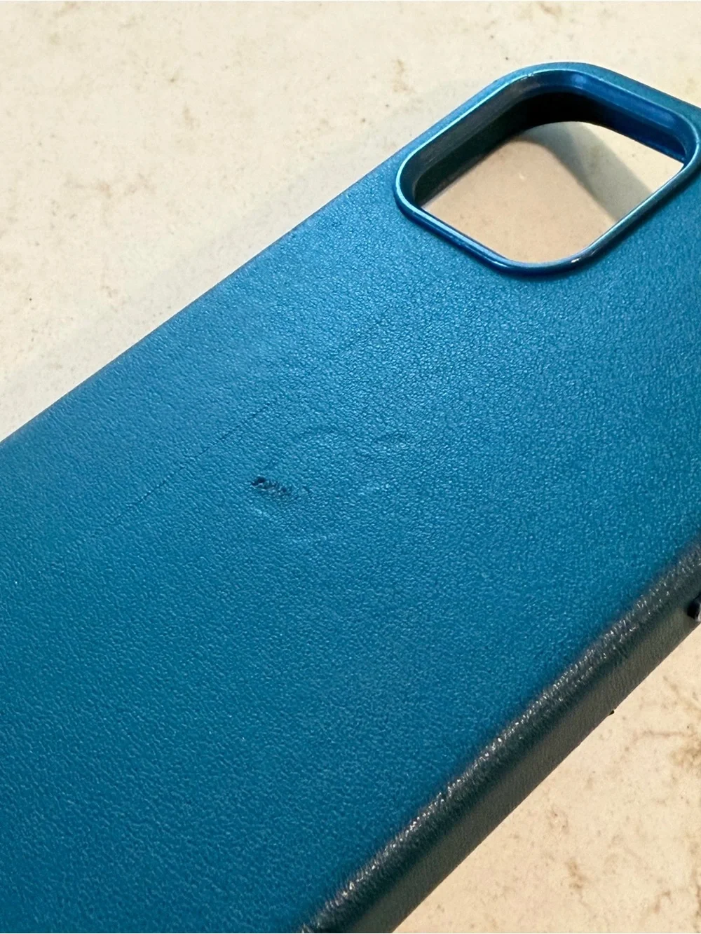 iPhone 12 Pro Case Navy Blue MagSafe Compatible Phone Case